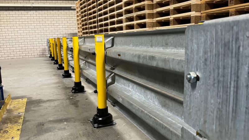 Vangrail type B met extra ondersteunstrip