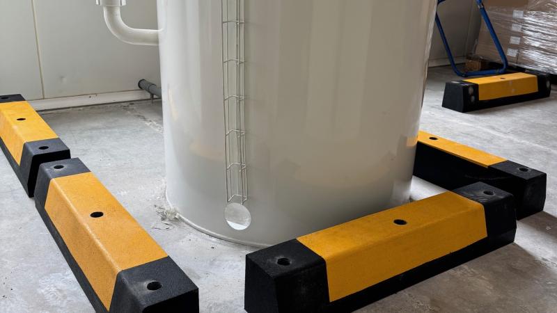Beschermen van buffertank tegen elektrische pompwagen